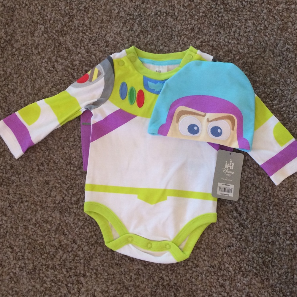 Disney Buzz Lightyear set 9/12 months